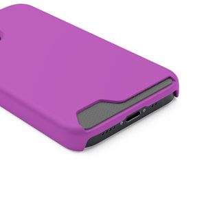 Deep Fuchsia iPhone Case (Card) Phone Case