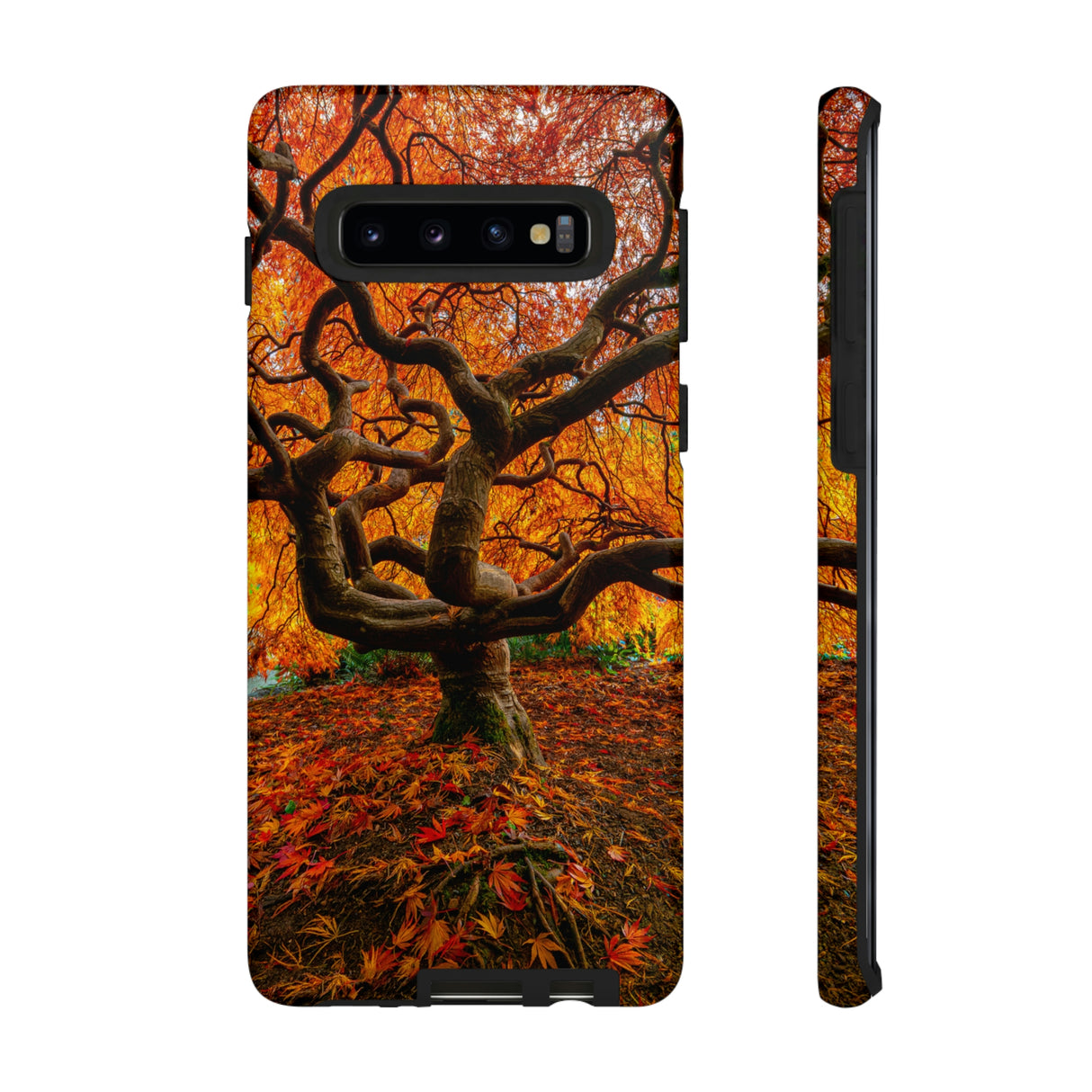 Fall Forest Android Case (Protective) Samsung Galaxy S10 Matte Phone Case