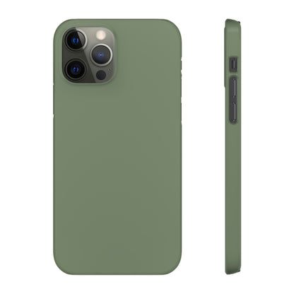 Camouflage Green iPhone Case (Slim) iPhone 12 Pro Glossy Phone Case