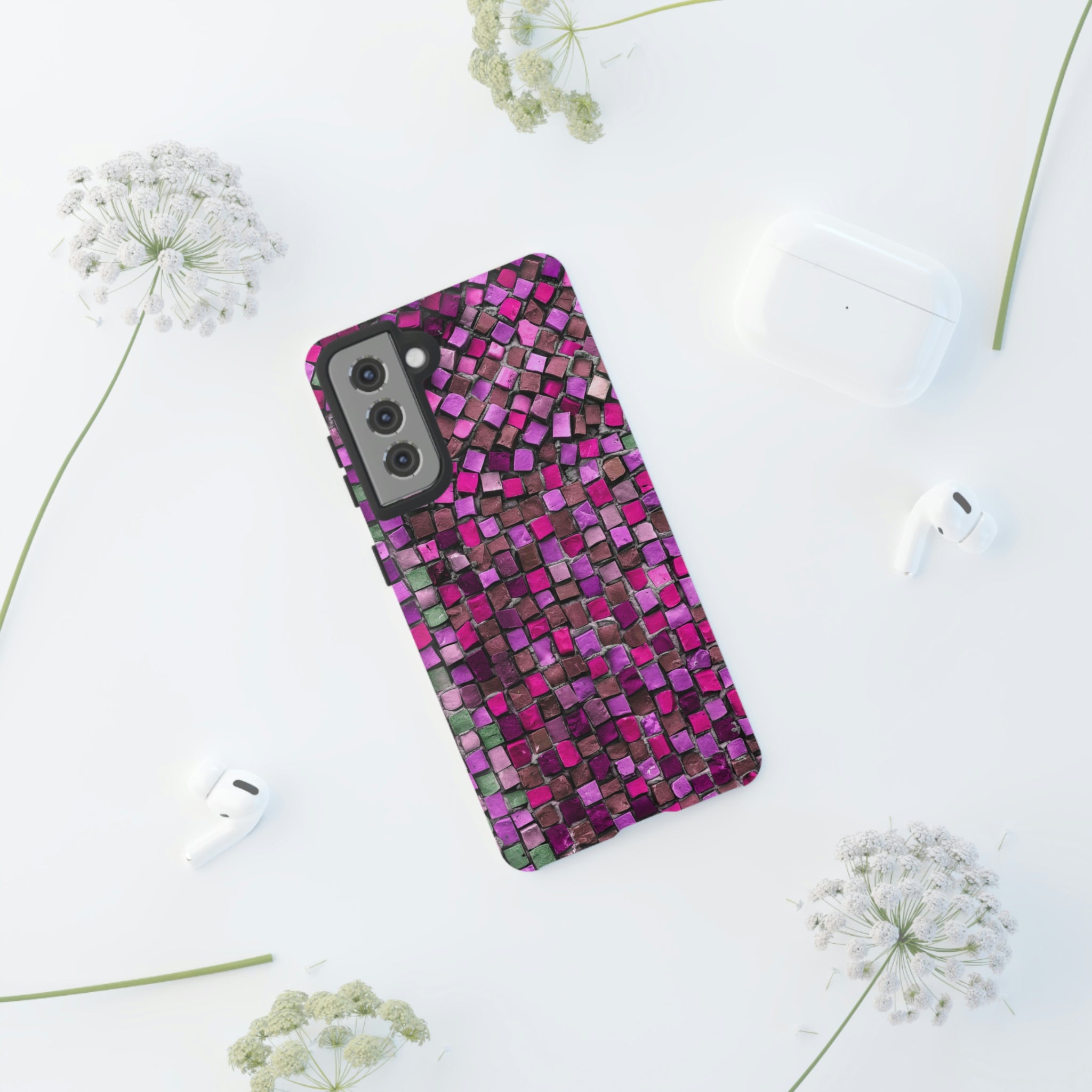 Purple Mosaic Android Case (Protective) Phone Case