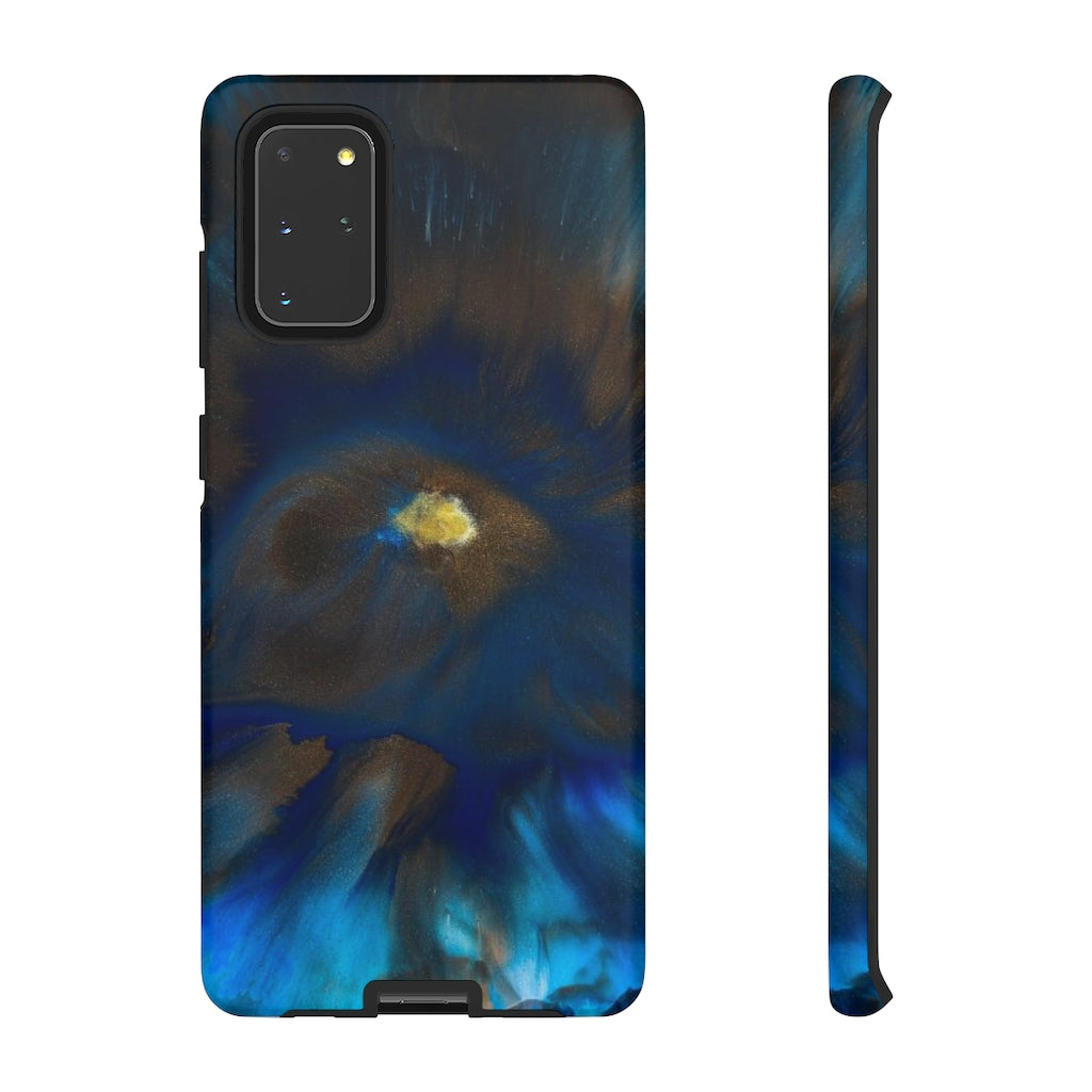 Space Galaxy Ink Art Android Case (Protective) Samsung Galaxy S20+ Matte Phone Case