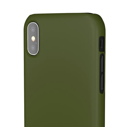 Army Green iPhone Case (Slim) Phone Case