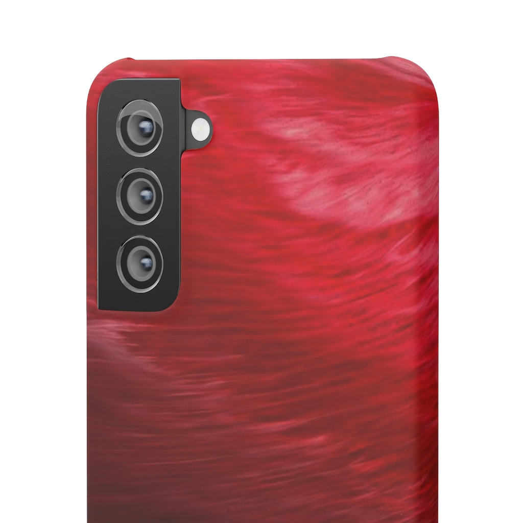 Red Feather Ink Art Android Case (Slim) Phone Case