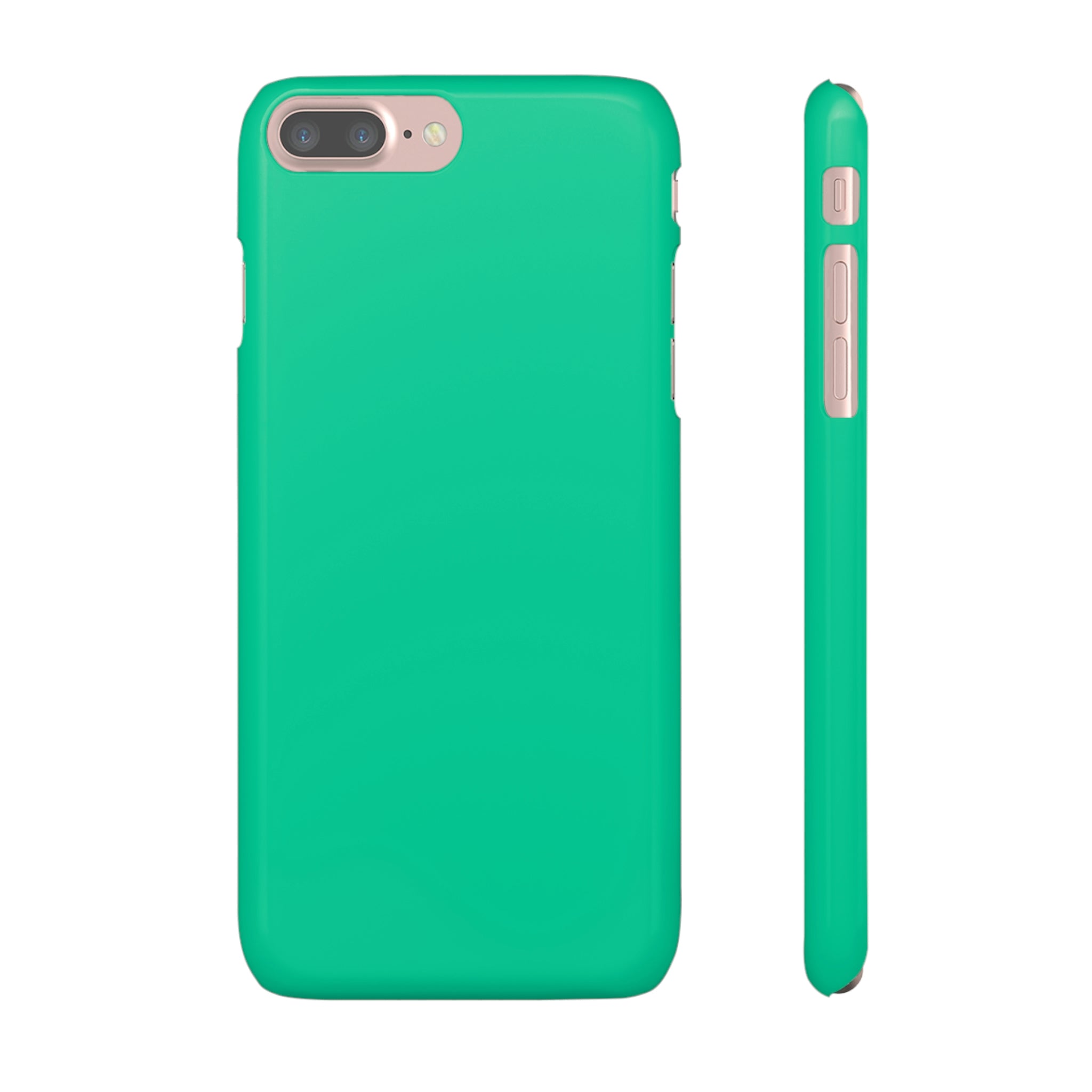 Caribbean Green iPhone Case (Slim) iPhone 7 Plus Glossy Phone Case