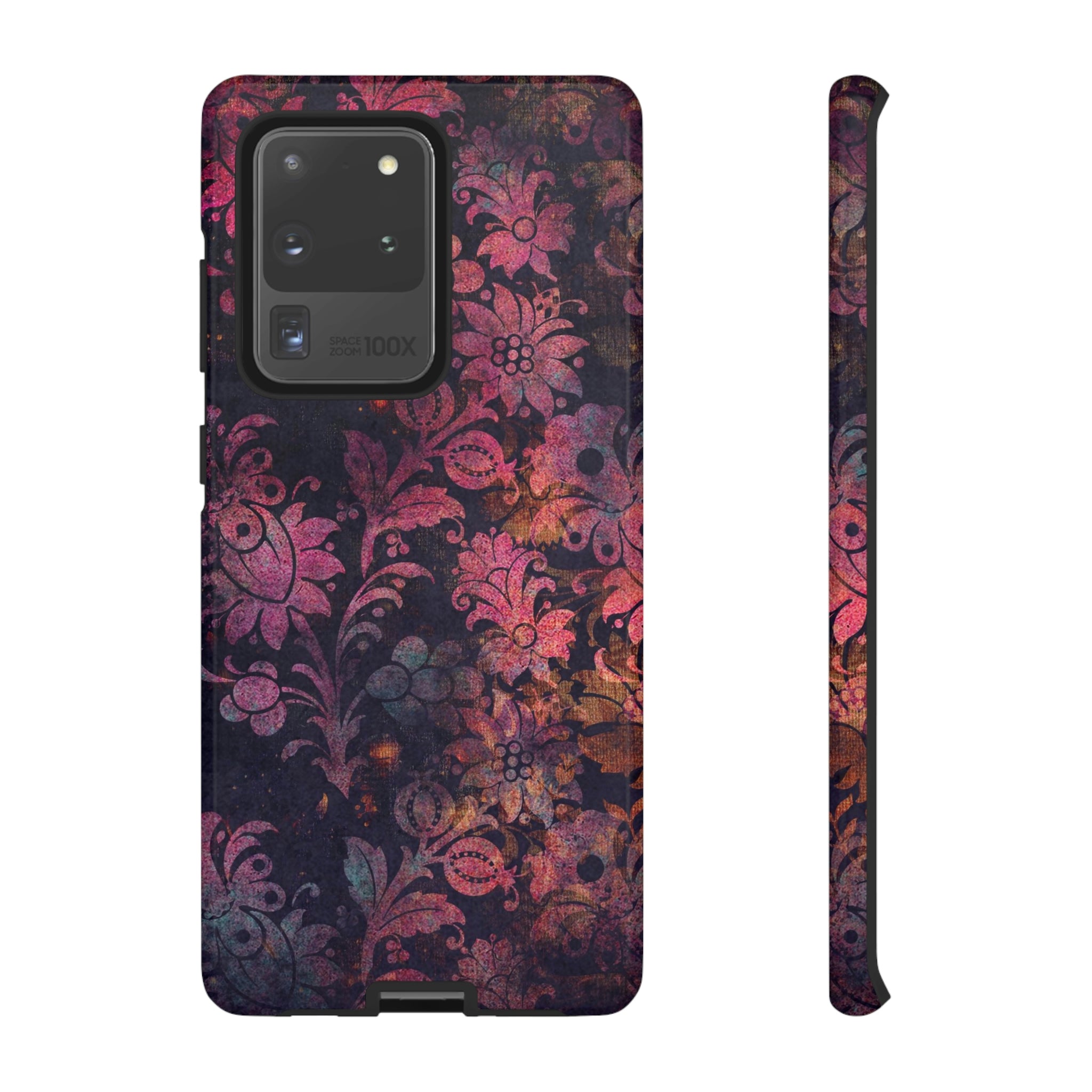 Grungepa Gothic Flower Samsung Case (Protective) Samsung Galaxy S20 Ultra Glossy Phone Case