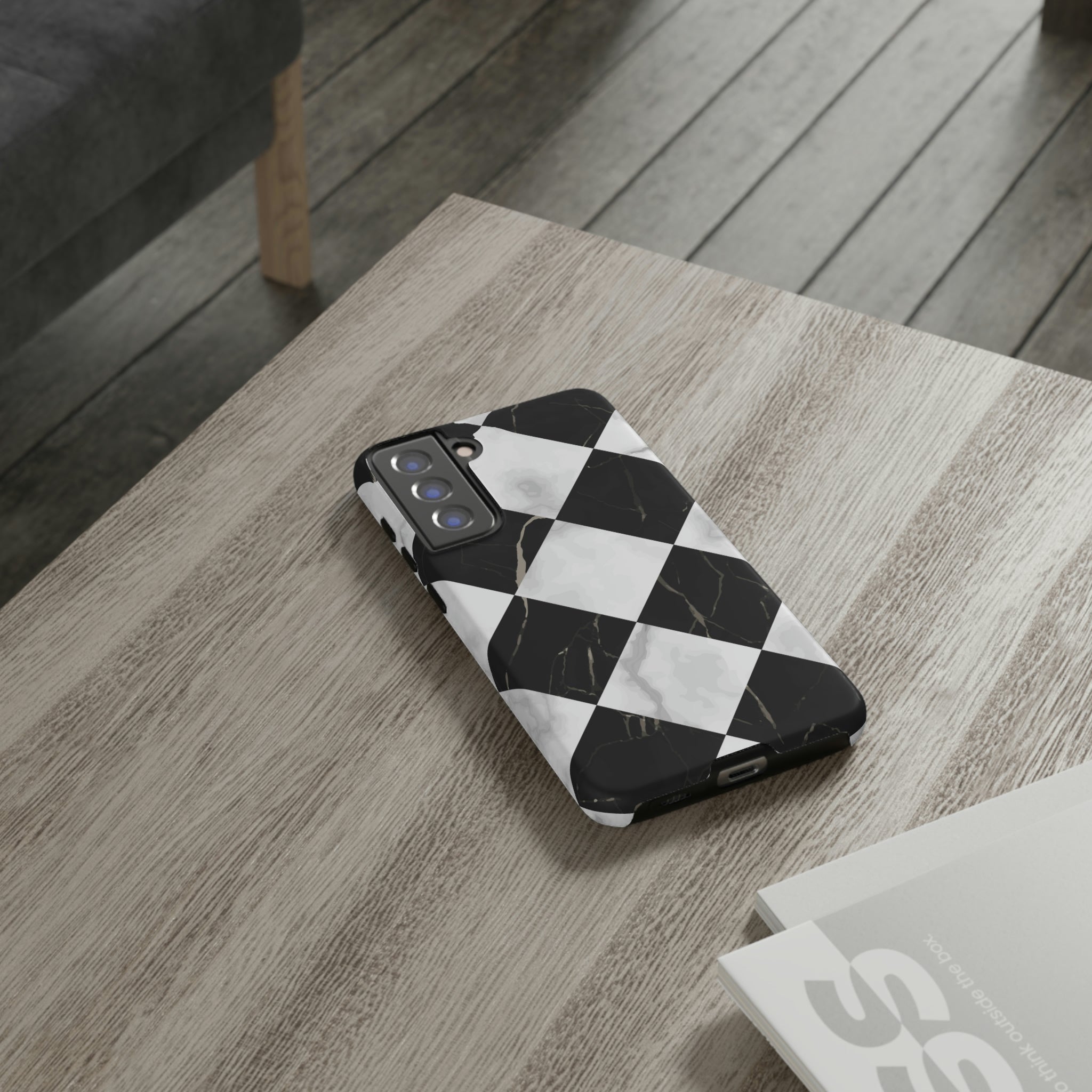 Check Marble Android Case (Protective) Phone Case