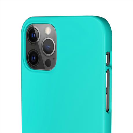 Bright Turquoise iPhone Case (Slim) Phone Case