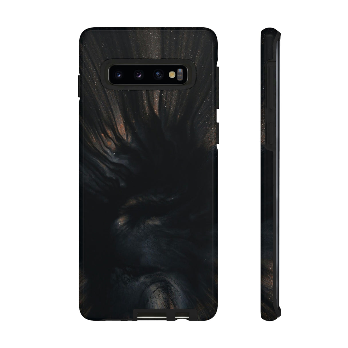 Star Gaze Ink Art Android Case (Protective) Samsung Galaxy S10 Glossy Phone Case