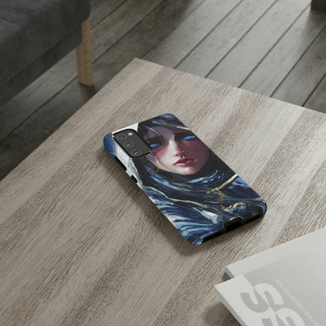 Paladin Girl Blue Eyes Android Case (Protective) Phone Case