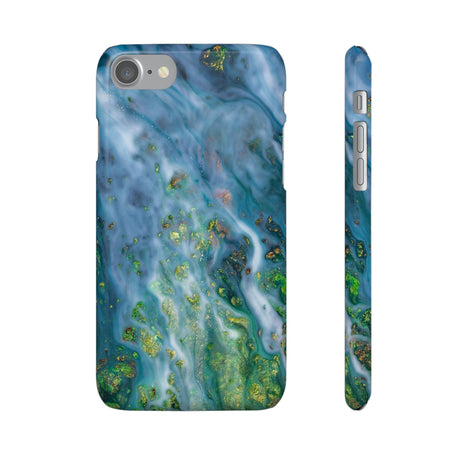 Forest Mist Ink Art iPhone Case (Slim) iPhone 7 Glossy Phone Case