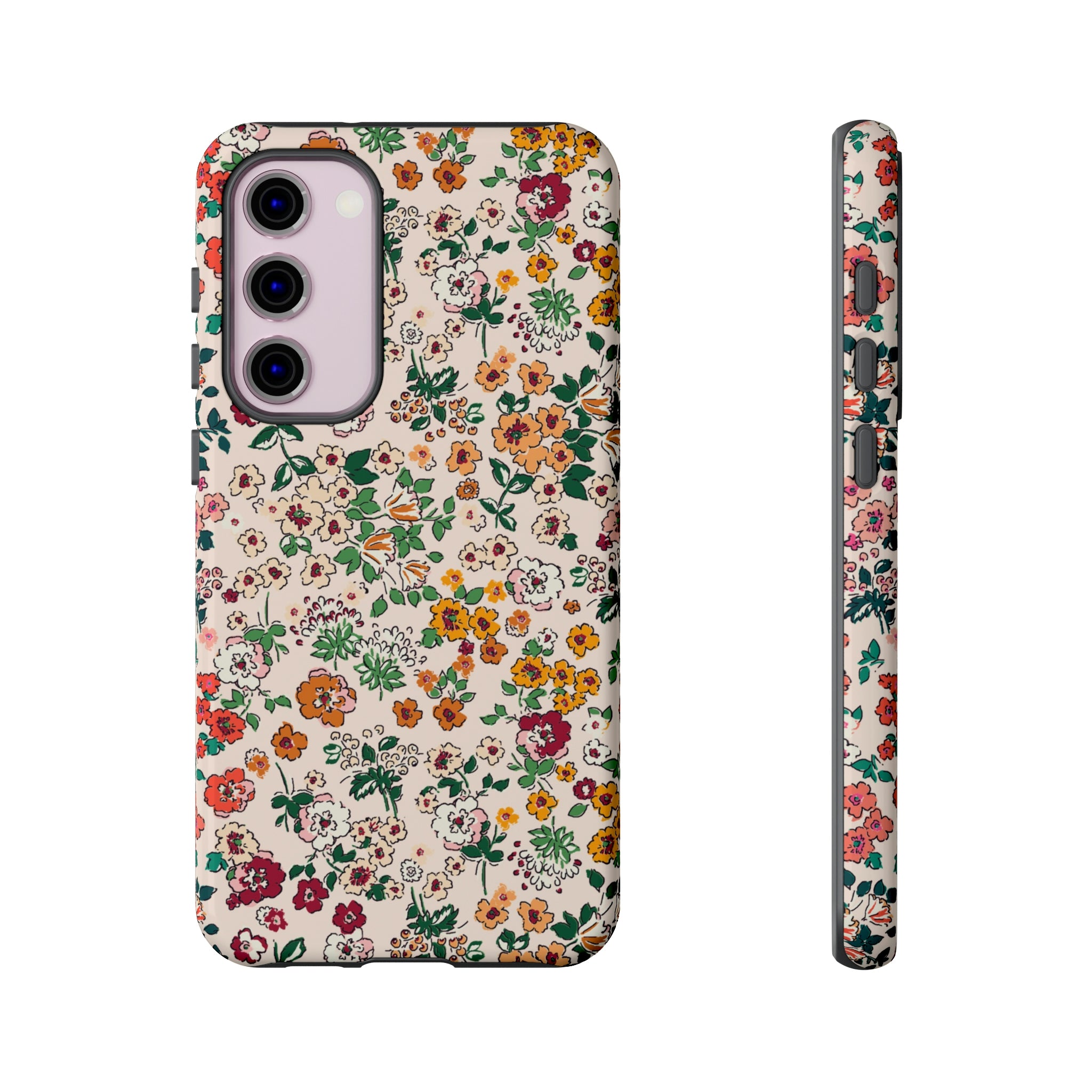 Floral Liberty Android Case (Protective) Samsung Galaxy S23 Plus Glossy Phone Case