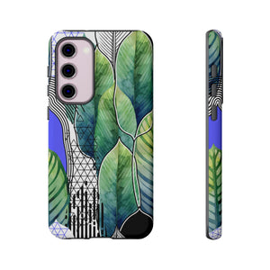 Green Leafs Android Case (Protective) Samsung Galaxy S23 Plus Matte Phone Case