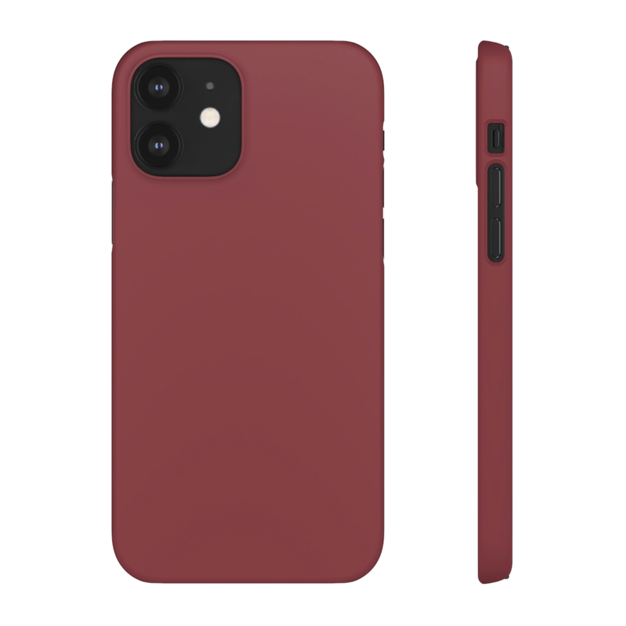 Cordovan Purple iPhone Case (Slim) iPhone 12 Matte Phone Case