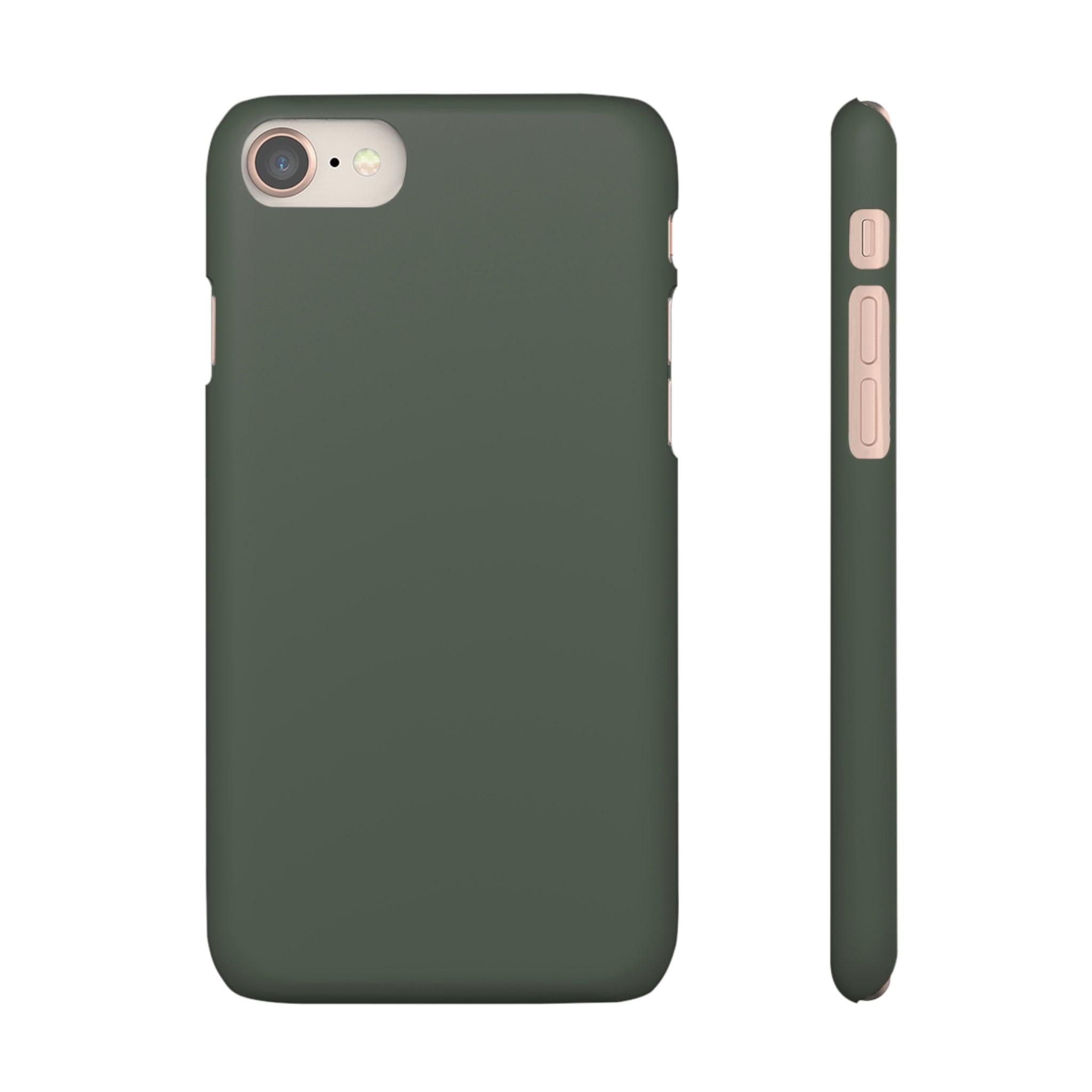 Ebony Green iPhone Case (Slim) iPhone 8 Matte Phone Case