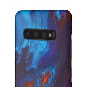 Orange Flame Ink Art Android Case (Slim) Phone Case