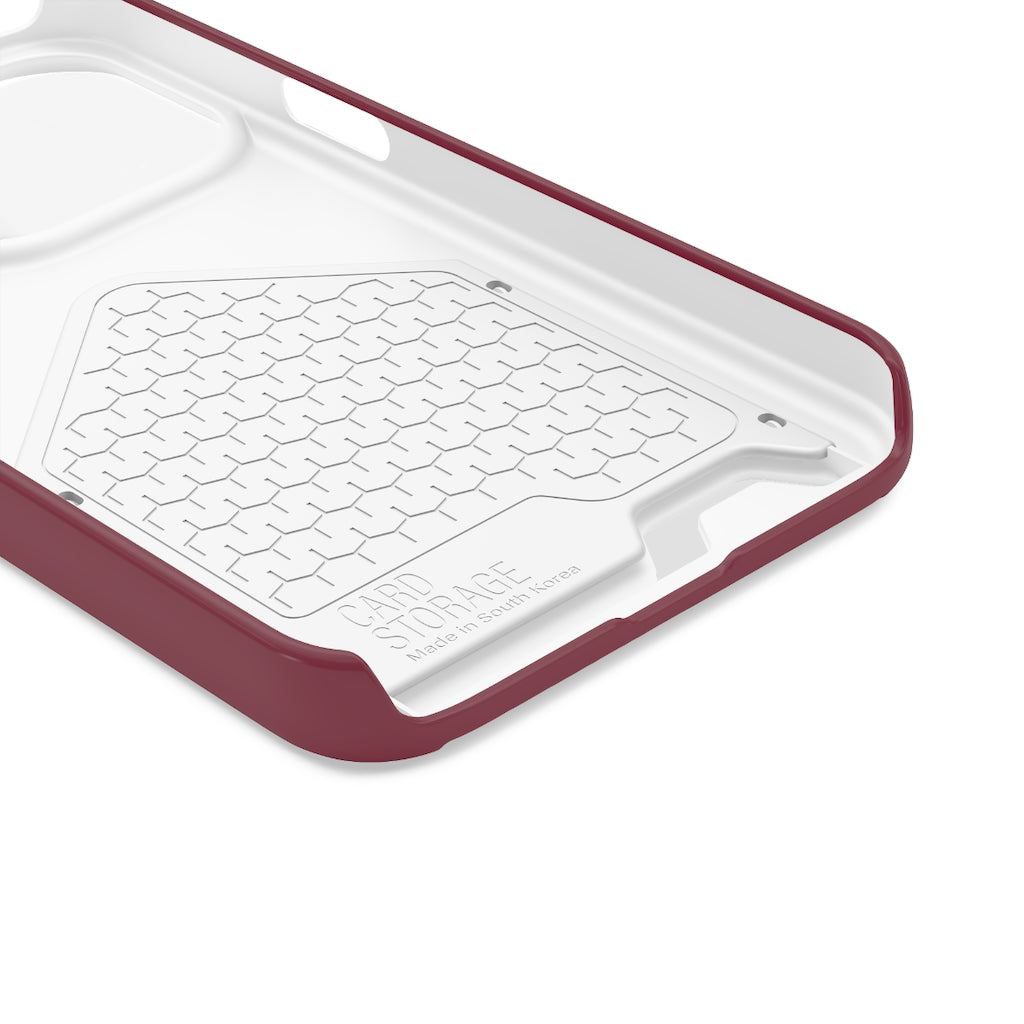 Claret iPhone Case (Card) Phone Case