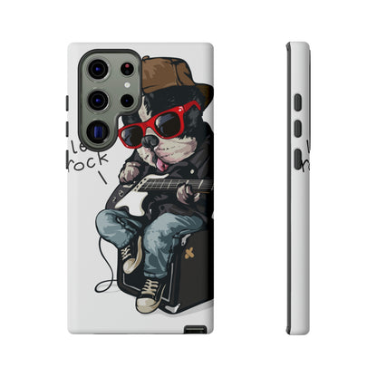 Rock n Roll Dog Android Case (Protective) Samsung Galaxy S23 Ultra Matte Phone Case