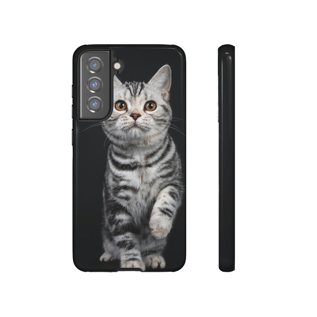 Tortie Kitten Android Case (Protective) Samsung Galaxy S21 FE Glossy Phone Case