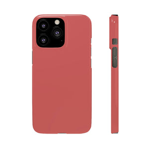 Indian Red iPhone Case (Slim) iPhone 13 Pro Glossy Phone Case