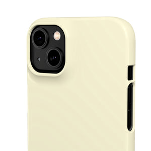 Cornsilk White iPhone Case (Slim) Phone Case