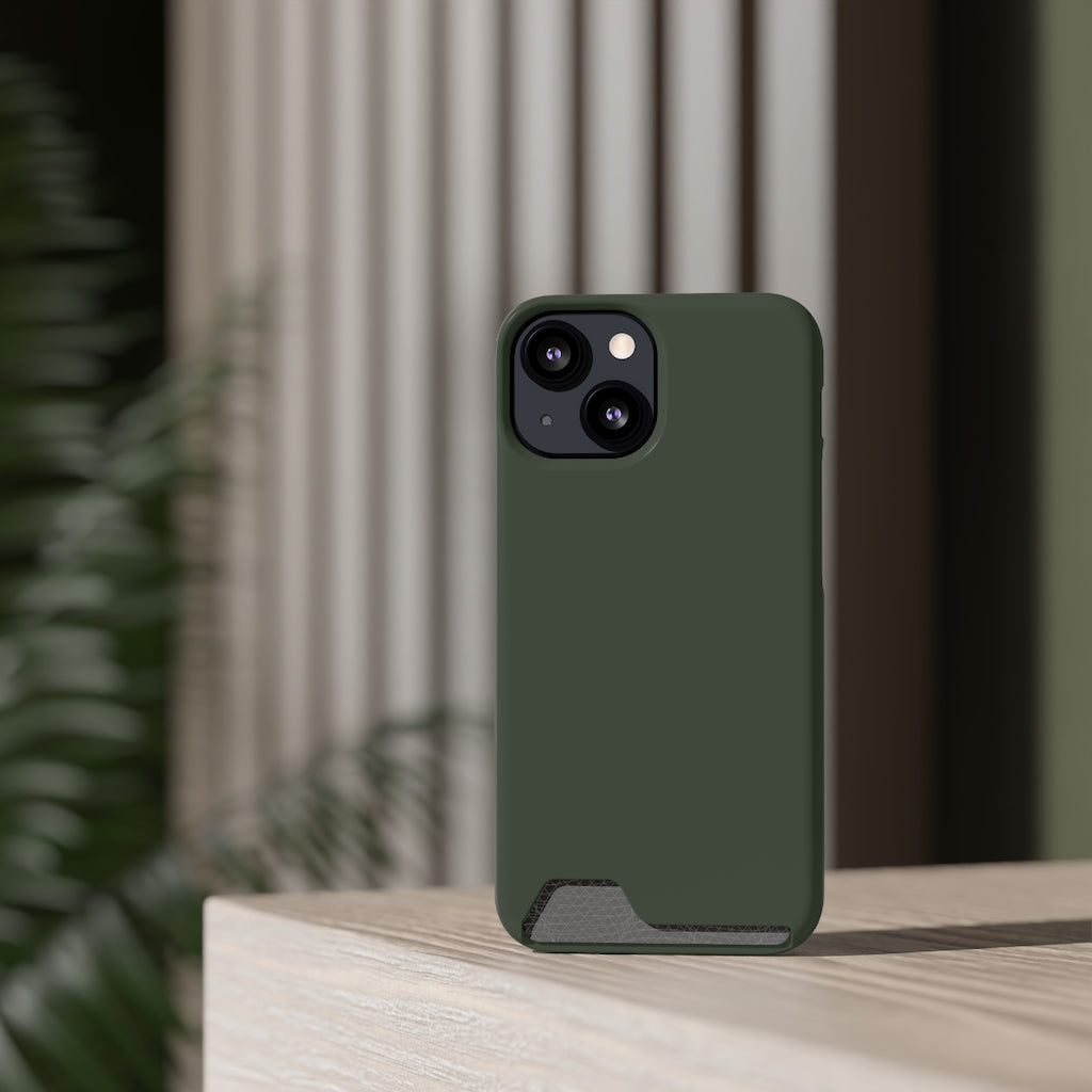 Kombu Green iPhone Case (Card) Phone Case