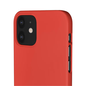 Cinnabar Red iPhone Case (Slim) Phone Case