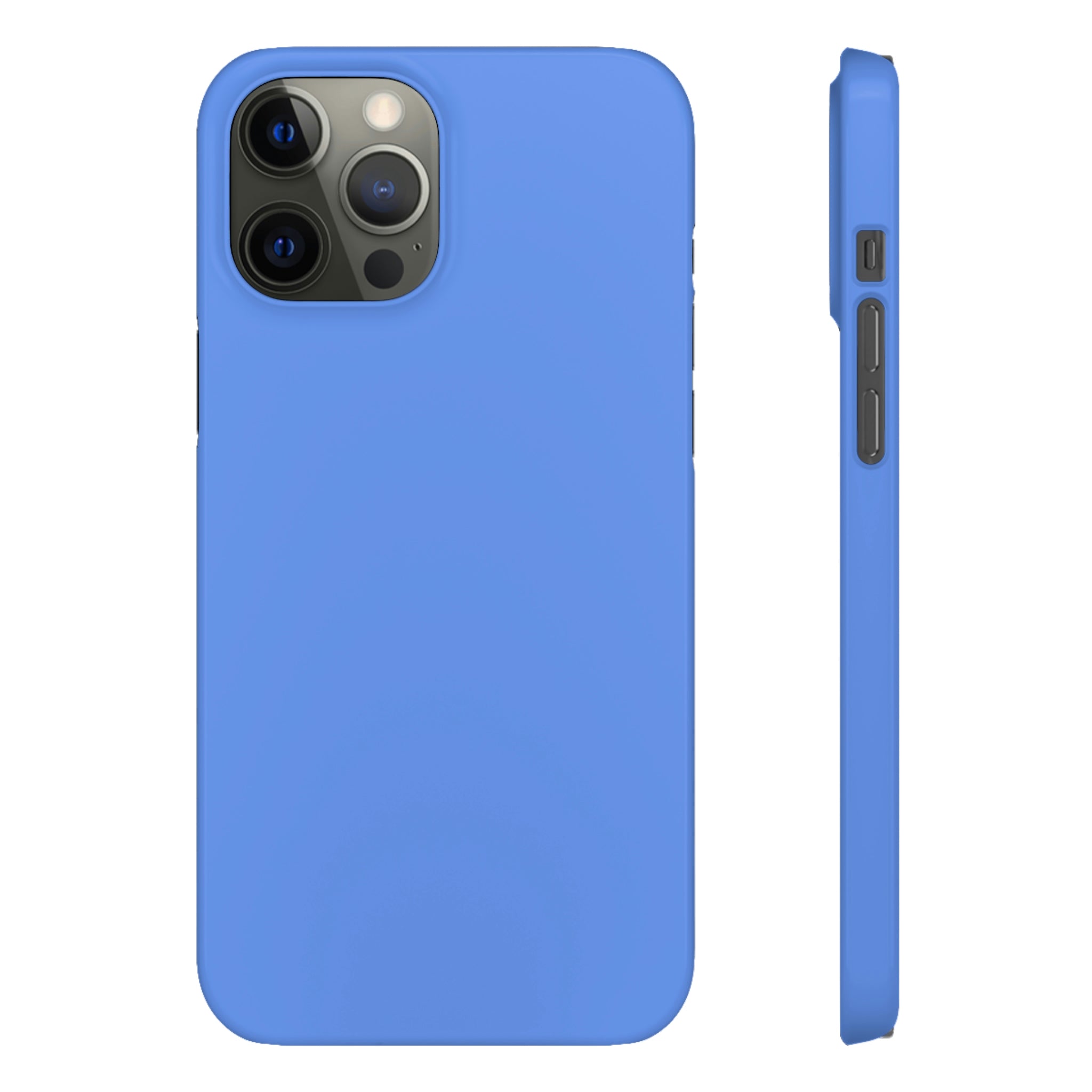 Cornflower Blue iPhone Case (Slim) iPhone 12 Pro Max Glossy Phone Case