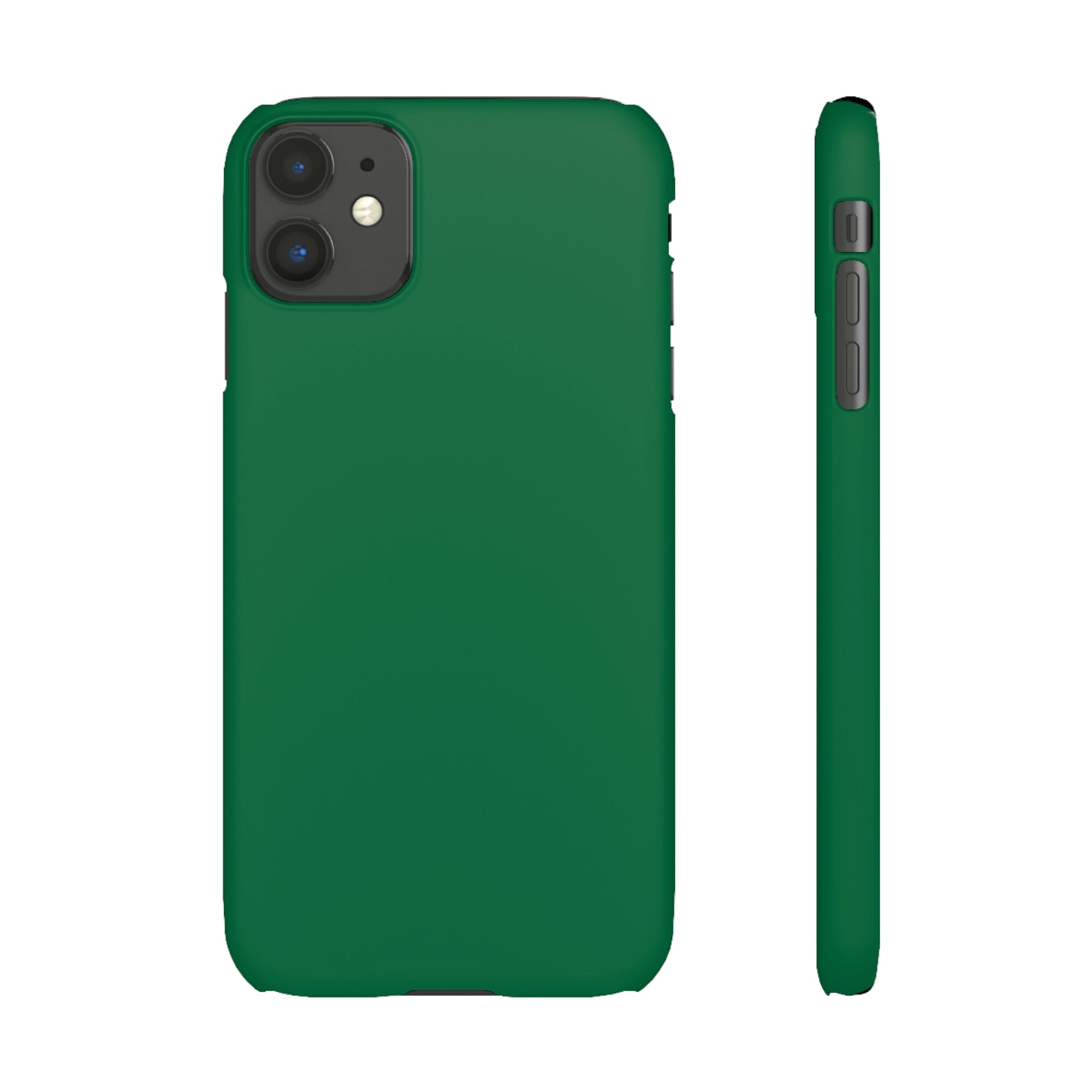 Cadmium Green iPhone Case (Slim) iPhone 11 Matte Phone Case