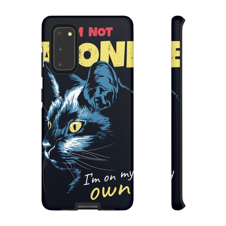 Black Cat Poster Android Case (Protective) Samsung Galaxy S20 Matte Phone Case