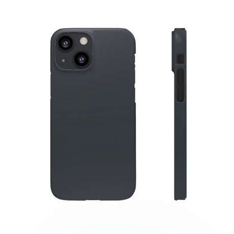 Gunmetal iPhone Case (Slim) iPhone 13 Mini Matte Phone Case