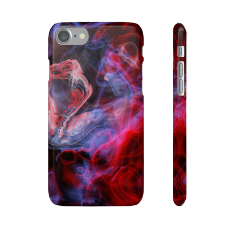 Red Marble iPhone Case (Slim) iPhone 7 Glossy Phone Case