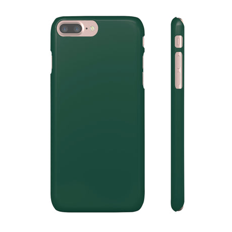 Brunswick Green iPhone Case (Slim) iPhone 7 Plus Glossy Phone Case