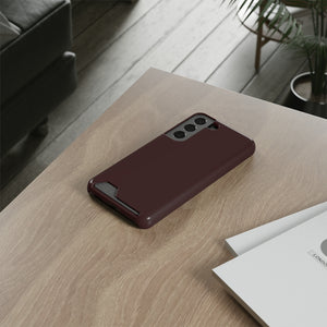 Dark Sienna Samsung Case (Card) Phone Case