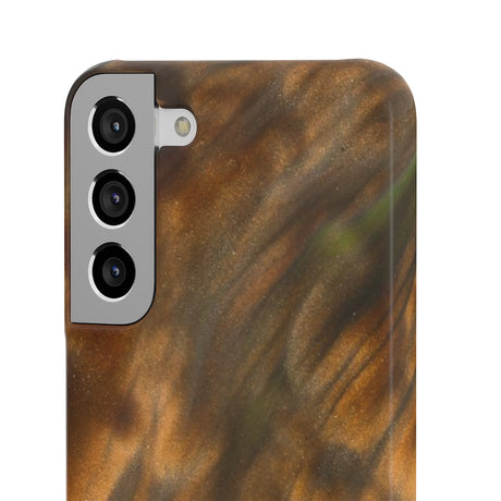 Gold Sand Ink Art Android Case (Slim) Phone Case