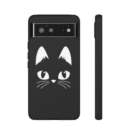 Cartoon Cat Icon Android Case (Protective) Google Pixel 6 Matte Phone Case