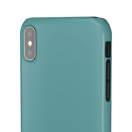 Cadet Blue iPhone Case (Slim) Phone Case