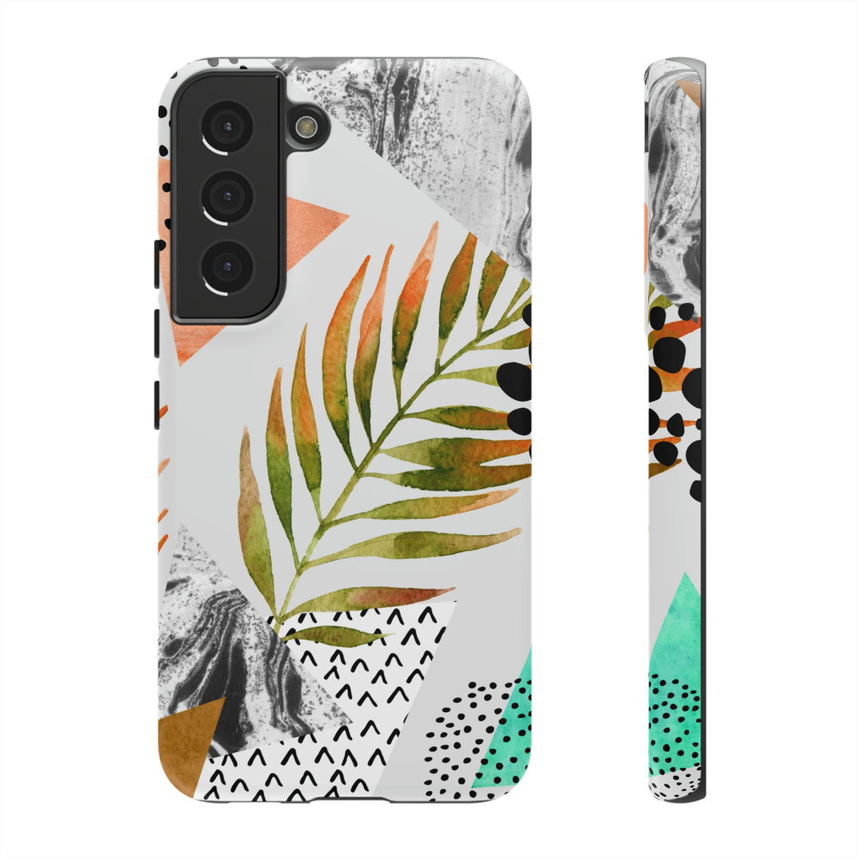 Feather & Noise Android Case (Protective) Samsung Galaxy S22 Matte Phone Case