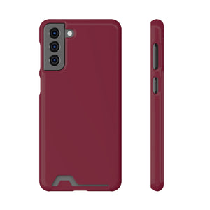 Claret Samsung Case (Card) Samsung Galaxy S21 Plus Glossy Without gift packaging Phone Case