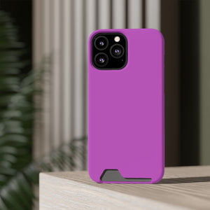 Deep Fuchsia iPhone Case (Card) Phone Case