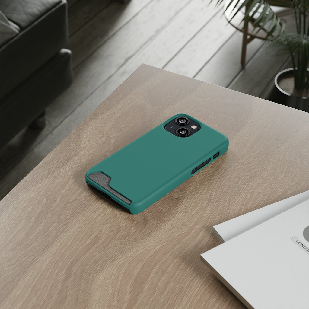 Celadon Green iPhone Case (Card) Phone Case