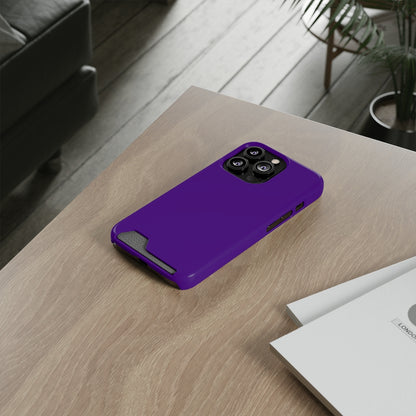 Indigo iPhone Case (Card) Phone Case