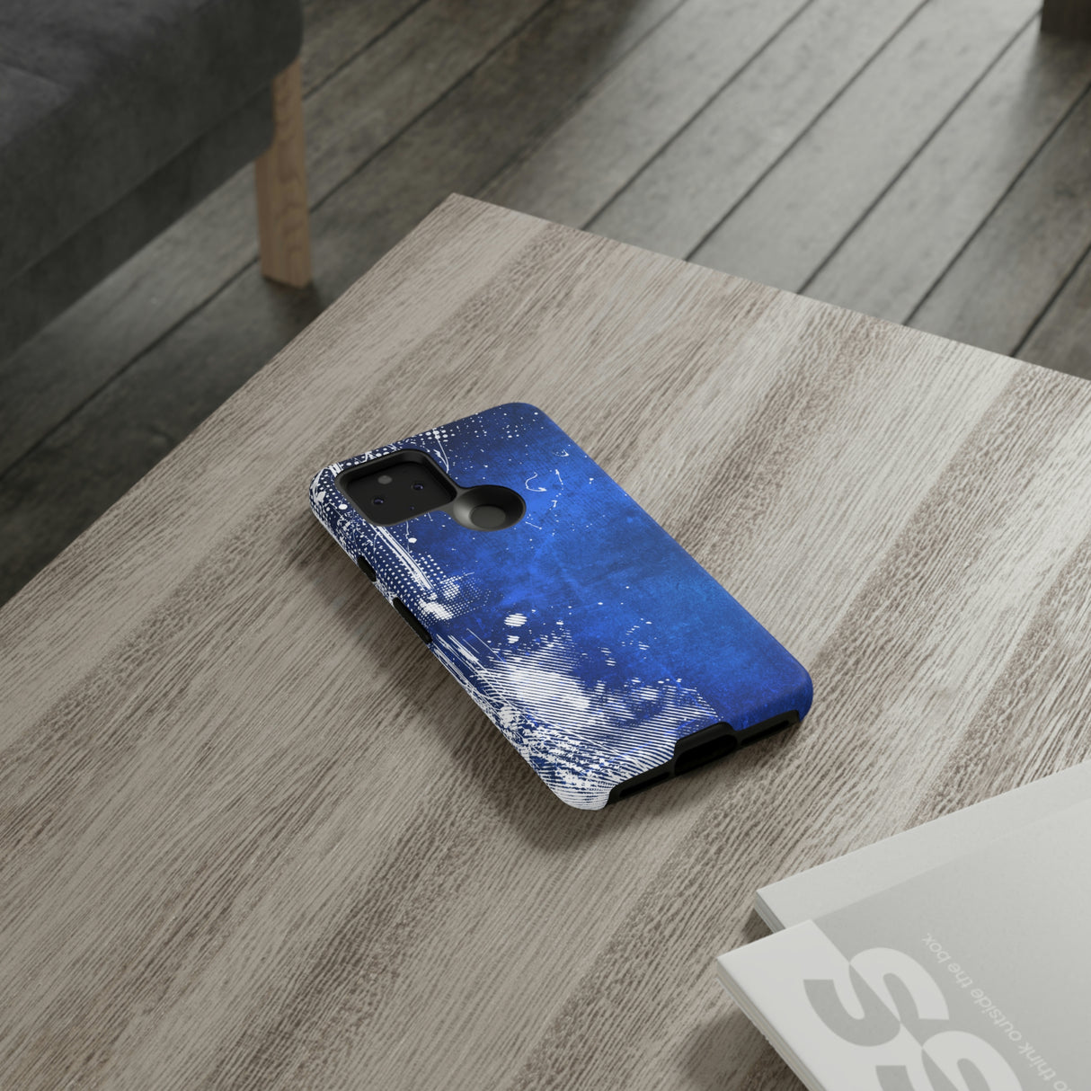 Grunge Blue Android Case (Protective) Phone Case