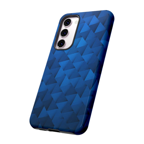 Blue Geometric Android Case (Protective) Phone Case