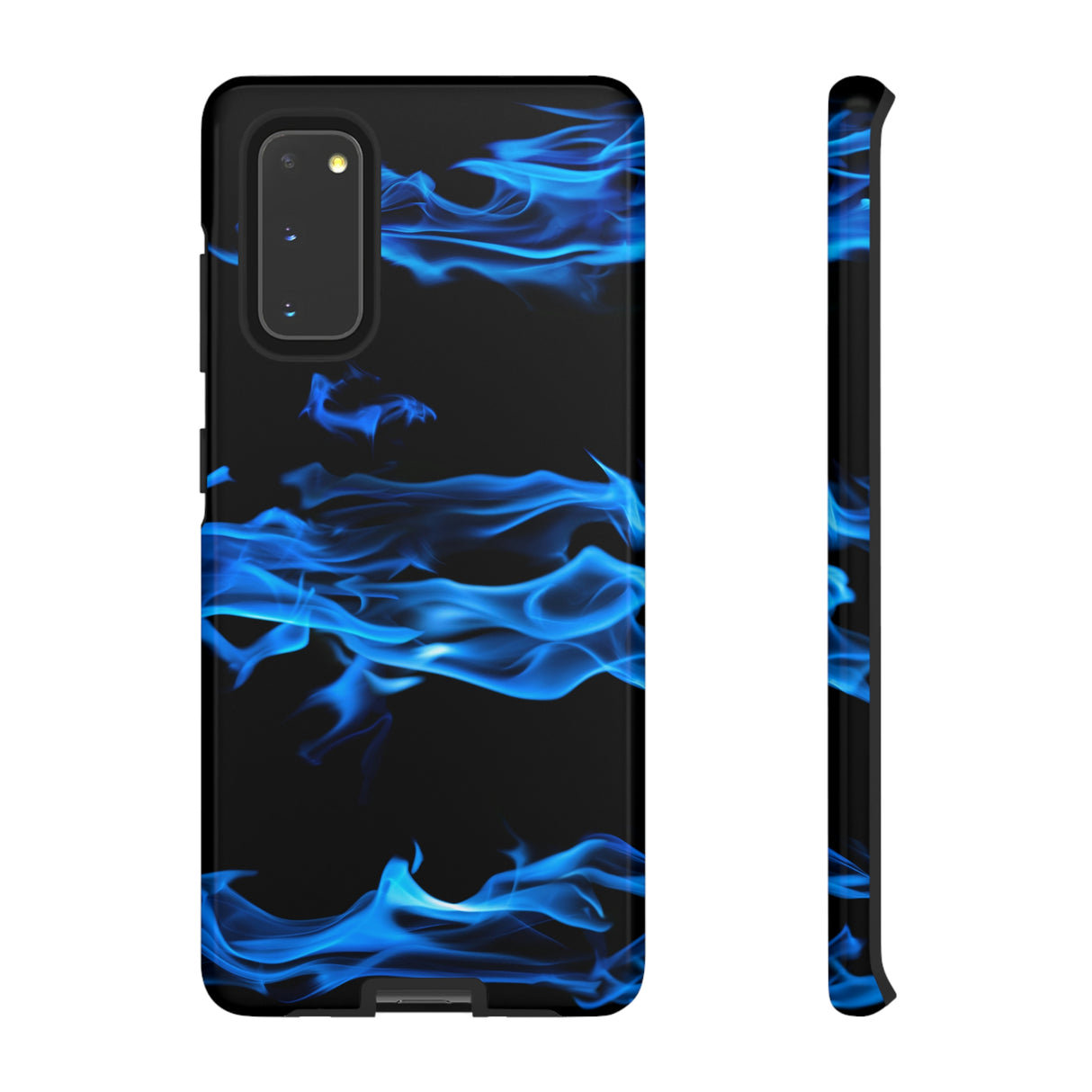 Blue Flames Club Android Case (Protective) Samsung Galaxy S20 Glossy Phone Case