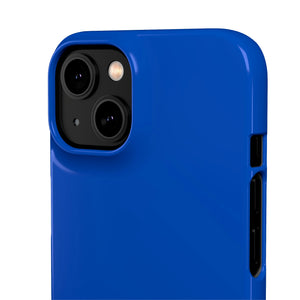 Cobalt Blue iPhone Case (Slim) Phone Case