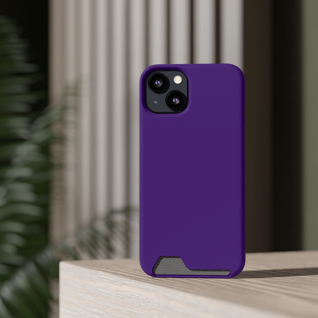 Indigo iPhone Case (Card) Phone Case