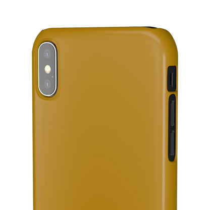 Dark Goldenrod iPhone Case (Slim) Phone Case