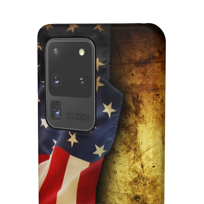 Close up of American flag Samsung/iPhone (Slim) Samsung Galaxy S20 Ultra Glossy Phone Case