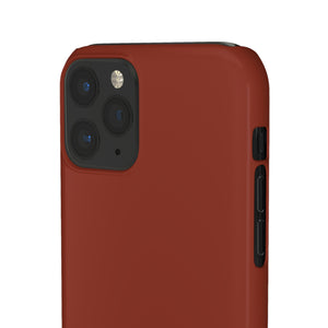 Burnt Umber iPhone Case (Slim) Phone Case