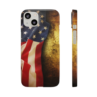 Close up of American flag Samsung/iPhone (Slim) Phone Case